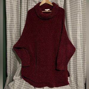 Reborn J 3X Maroon Sweater